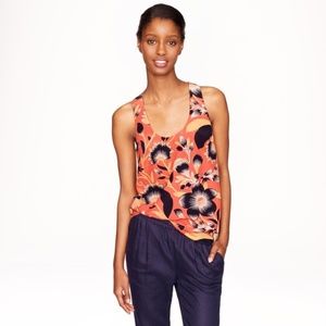 J Crew Floral Top